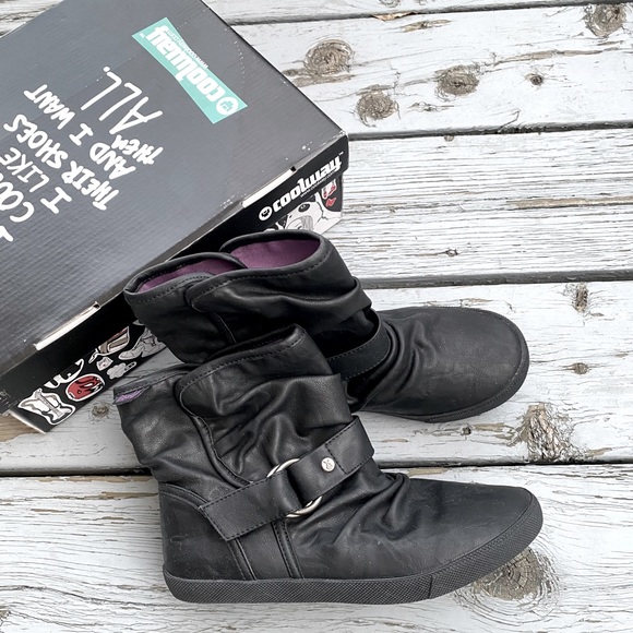 COOLWAY black boots - Picture 1 of 4